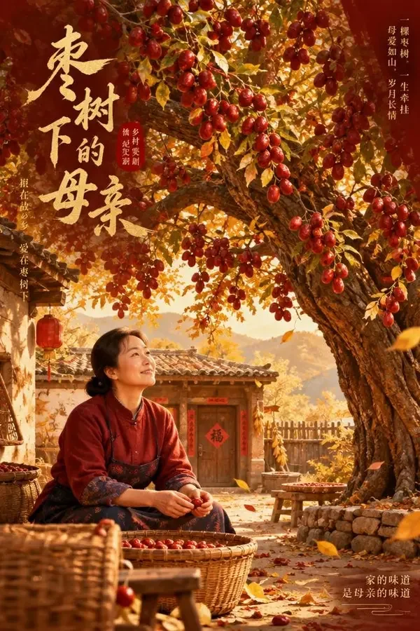 短剧搜索《母亲的红枣树》家庭剧场封面