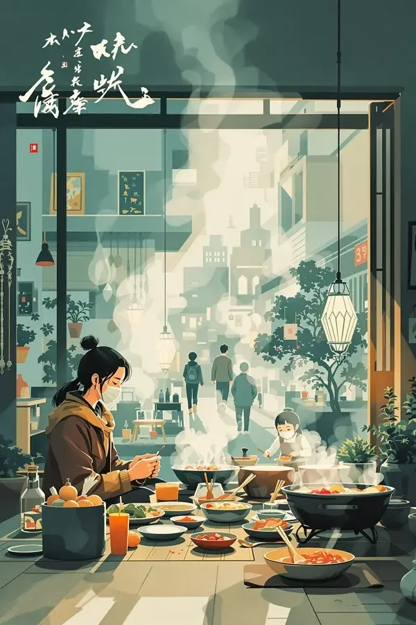 短剧搜索《饭桌上的故事》家庭剧场封面
